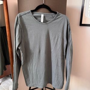 Olivers Apparel Surge Long Sleeve Tee - Vintage Green / L